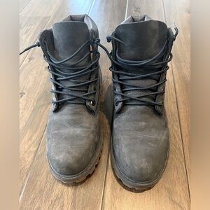 Timberland  Boys  6 Inch Premium Combat Boots Leather Waterproof  Size 4